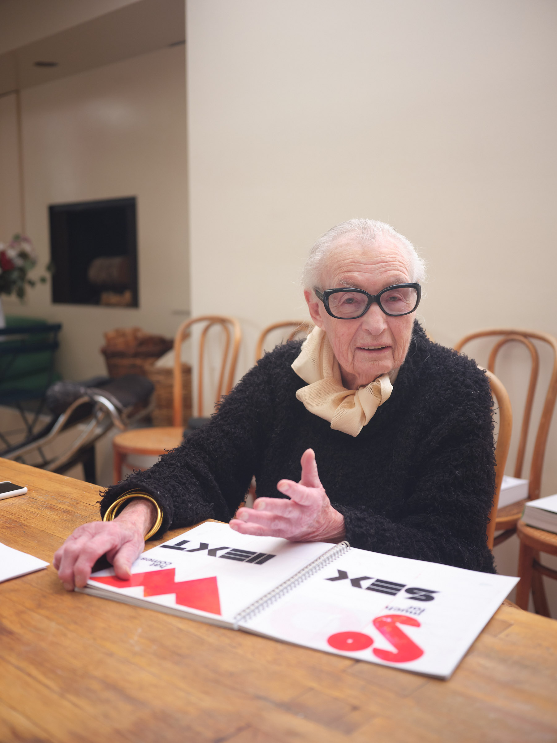 Barbara Stauffacher Solomon by Chris Grunter, Dec 2020