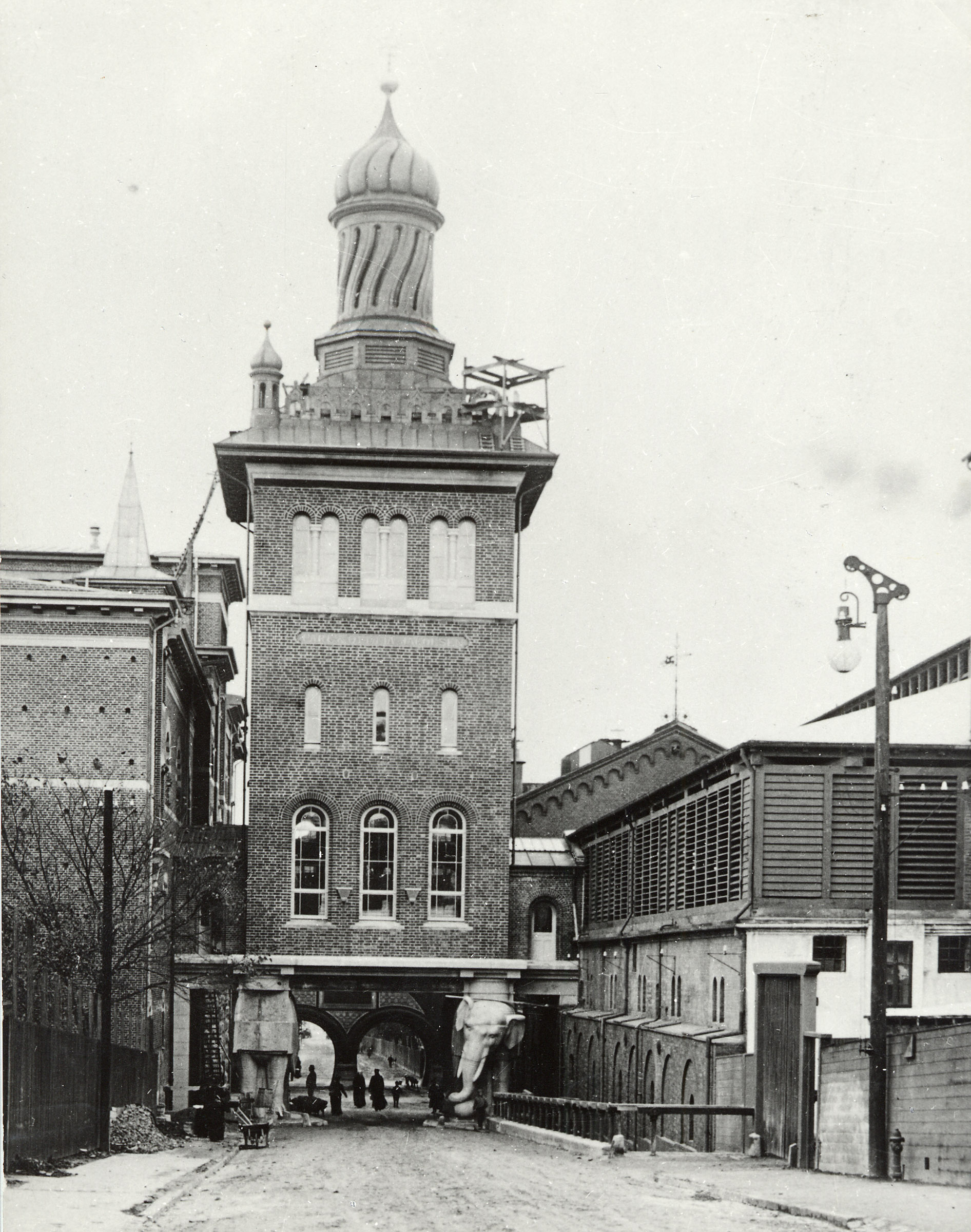 Elephant tower before 1901