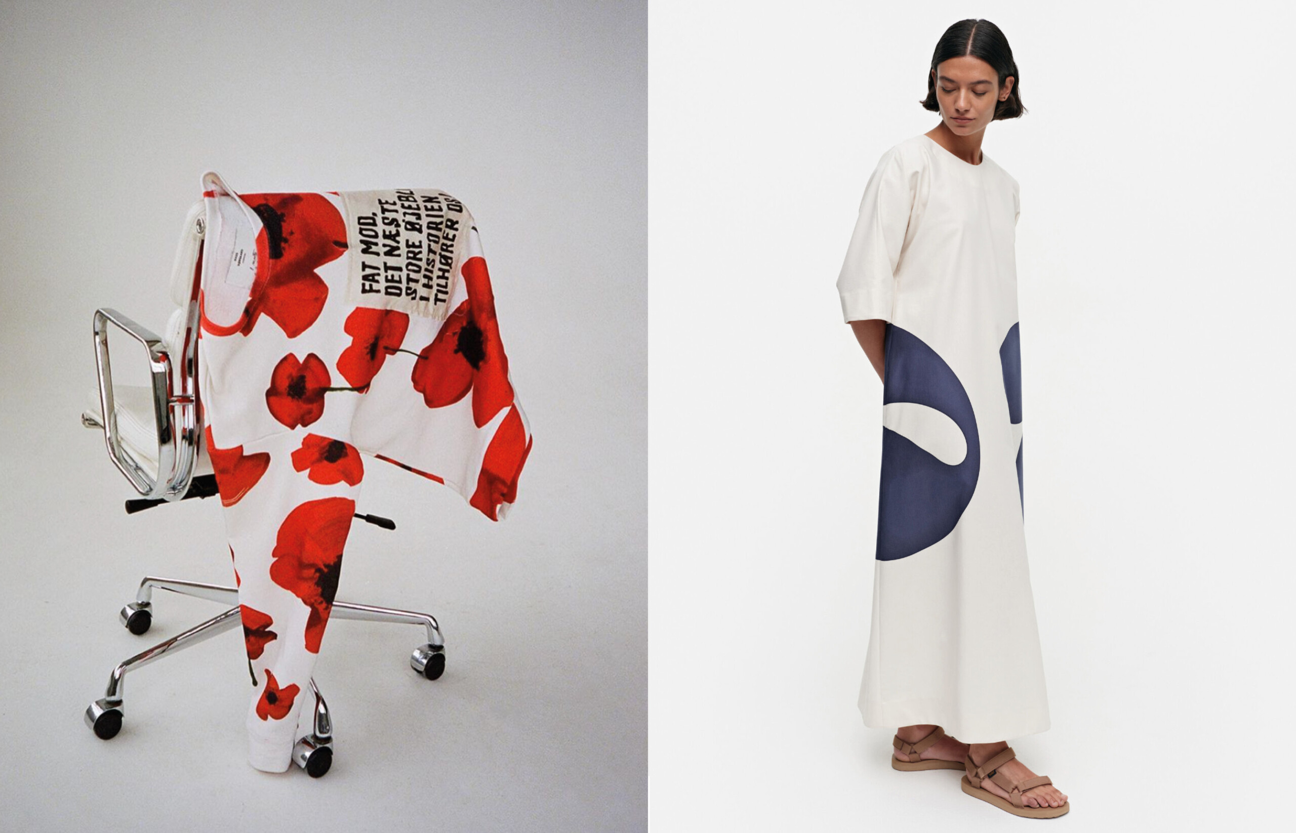 Hot off the fashion press: All about the most recent collaborations between Ursula Reuter Christiansen & Mads Nørgaard and Landon Metz & Marimekko<br />
